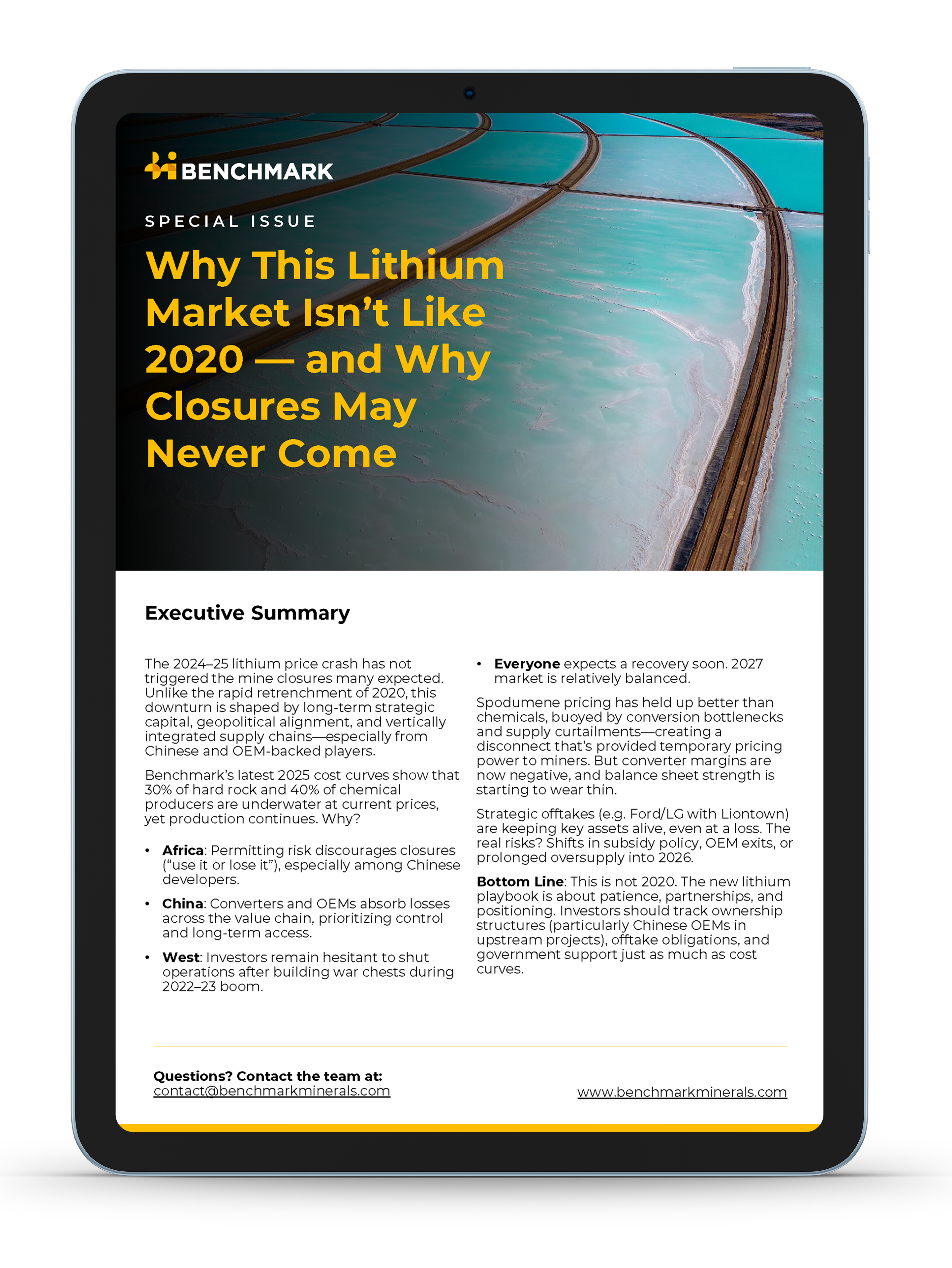 Why This Lithium Market Isn’t Like 2020 — and Why Closures May Never Come